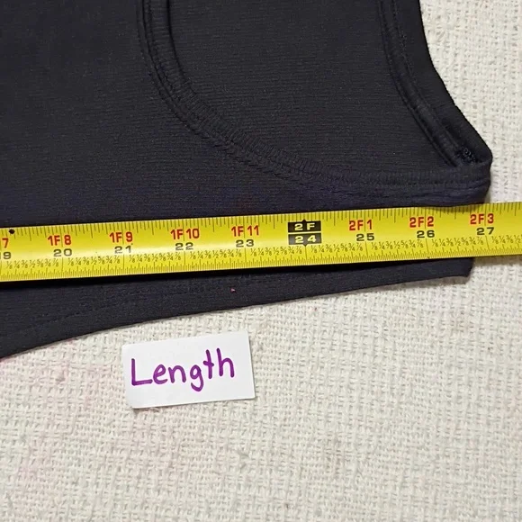 NWT Athleta Black Well Rested Rib Sleep Tank Women's Size XL Soft Modal - Picture 8 of 10